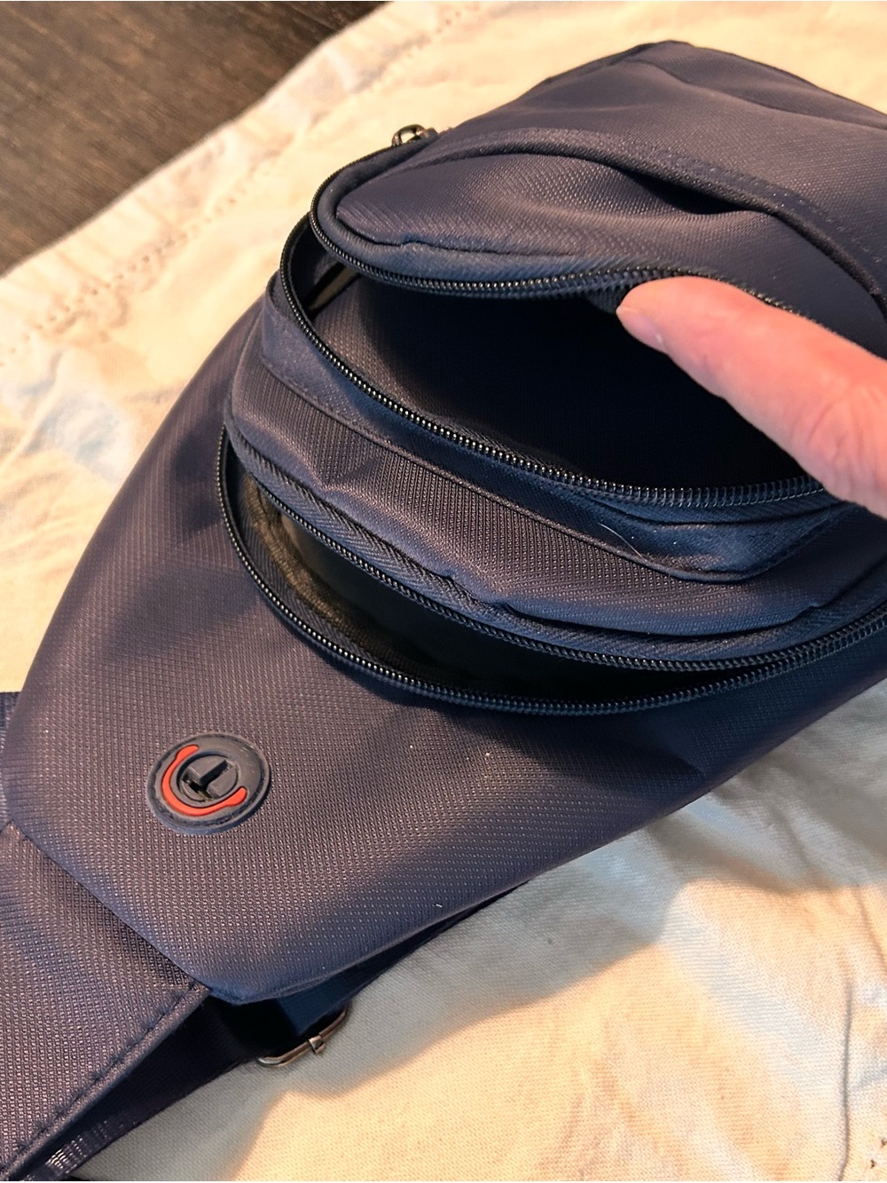 Westend Sling Bag - Dark Blue - Picture 4 of 7